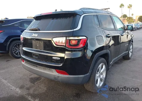 2019 Jeep Compass Latitude Fwd z USA, uszkodzony, nr VIN 3C4NJCBB9KT855353